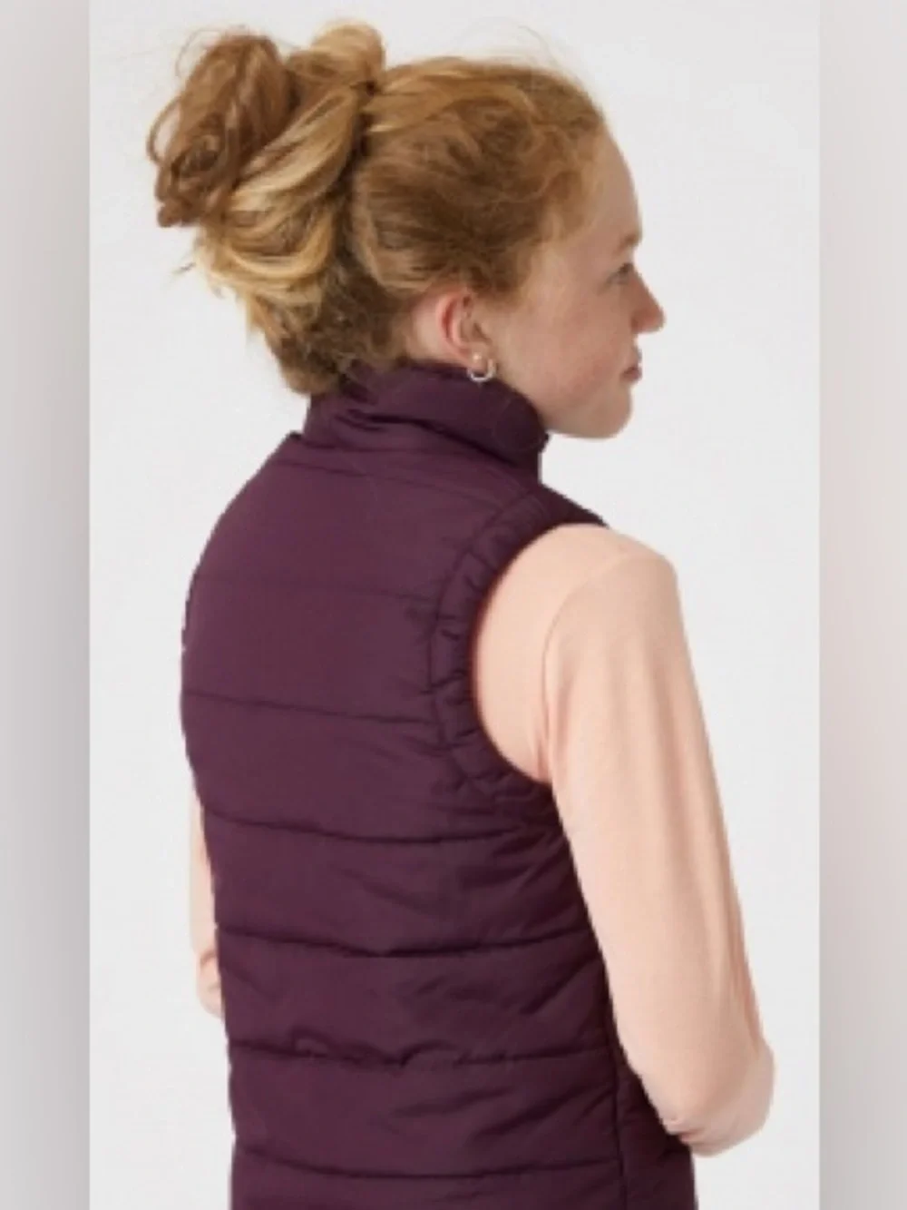 Horze Kids Morgan Light Padded Winter Riding Vest youth large